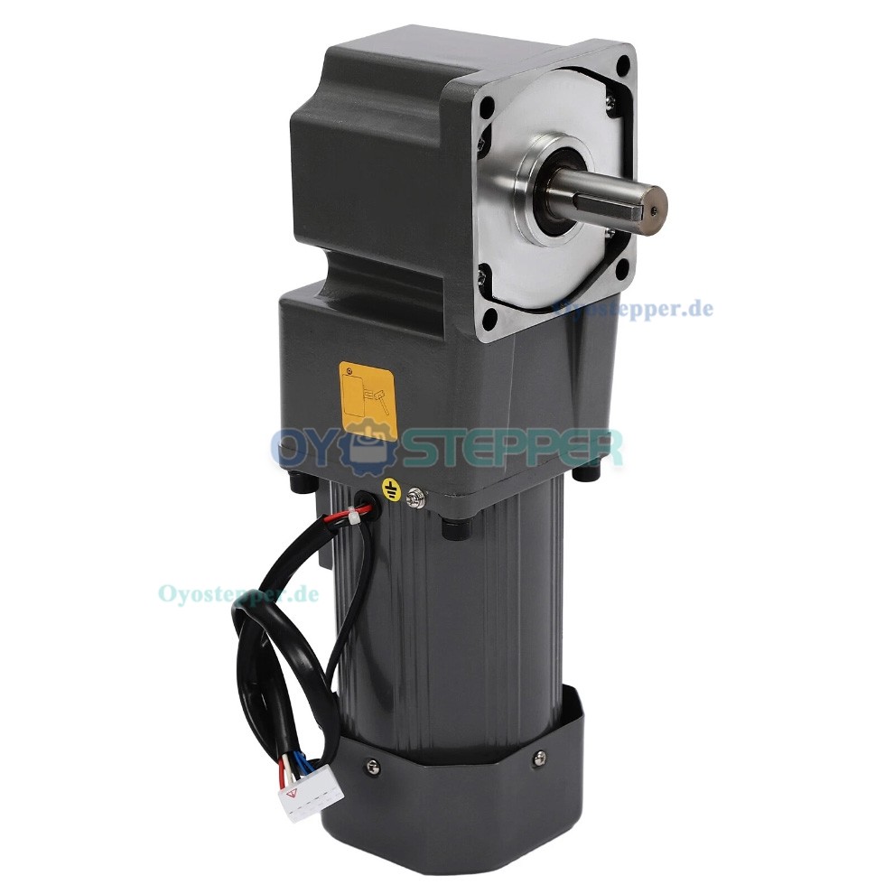 WUP AC Induktionsgetriebemotor 200W &Uuml;bersetzung 30:1 36Nm reversierbar mit Drehzahlregler