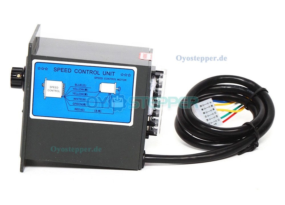 WUP AC Induktionsgetriebemotor 40W Übersetzung 15:1 3,8Nm drehzahlregelbar mit Drehzahlregler WUP AC Induktionsgetriebemotor 40W Übersetzung 15:1 3,8Nm drehzahlregelbar mit Drehzahlregler