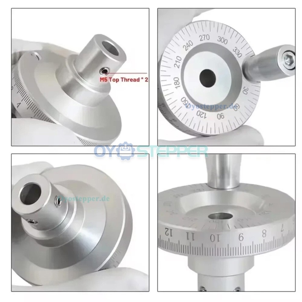 Manueller Linearf&uuml;hrungs-Schlitten mit Kugelgewindetrieb und Handrad (10-60 kg)