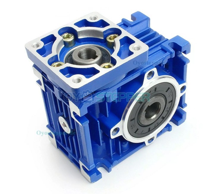 NMRV030 Schneckengetriebe, Übersetzung 10:1 / 15:1 / 20:1 / 25:1 / 30:1 / 40:1 für NEMA 23 Schrittmotor / Servomotor