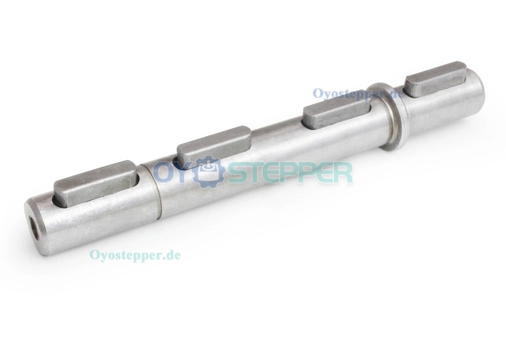 Einzel- oder Doppelabtriebswelle &Oslash; 14 mm f&uuml;r NMRV030 NEMA 23 Schneckengetriebe