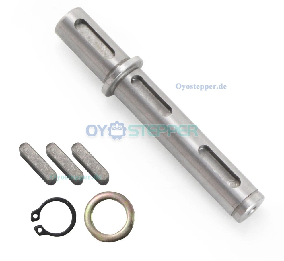 Einzel- oder Doppelabtriebswelle &Oslash; 14 mm f&uuml;r NMRV030 NEMA 23 Schneckengetriebe