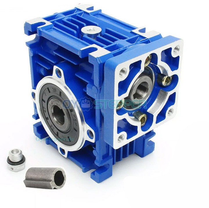 NMRV030 Schneckengetriebe, Übersetzung 10:1 / 15:1 / 20:1 / 25:1 / 30:1 / 40:1 für NEMA 23 Schrittmotor / Servomotor
