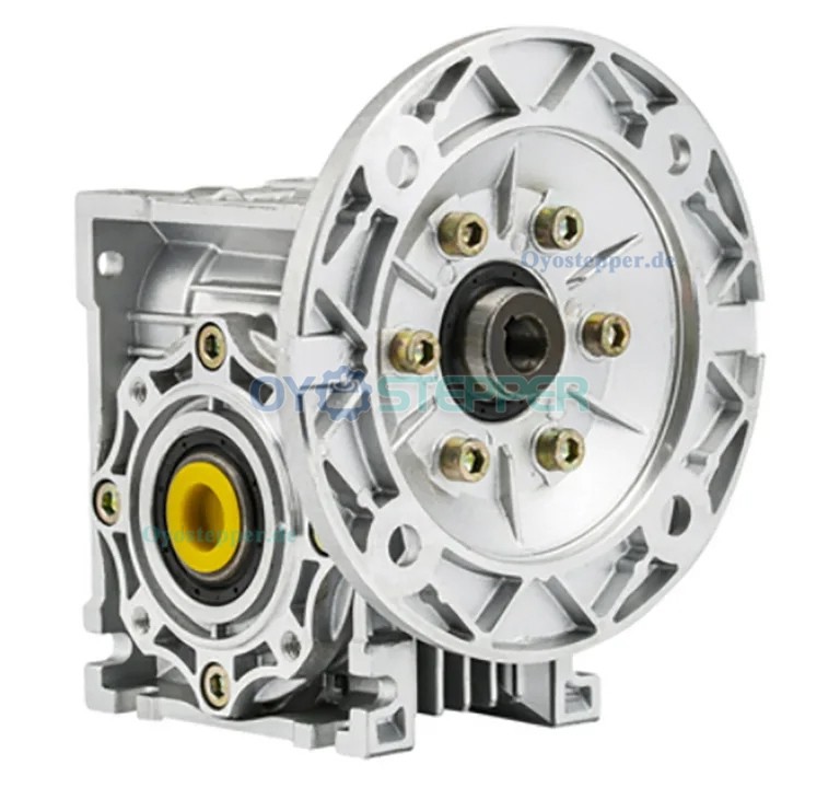 NMRV063 Rund-Schneckengetriebe, Übersetzung 5:1 bis 100:1 Eingang: 14mm / 19mm / 24mm
