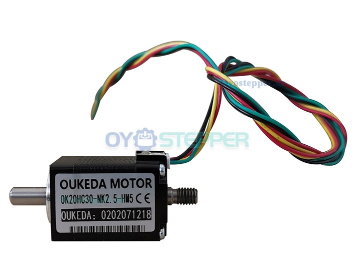 OUKEDA NEMA 8 Schrittmotor mit Hohlwelle, 1,8°, 1,8 Ncm für Bestückungsautomaten