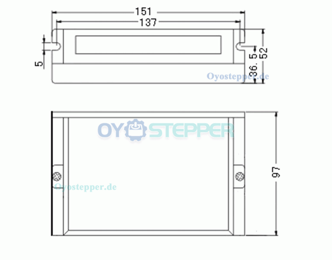 OK2D872 Zweiphrase Digitaler Schritttreiber für NEMA 23 NEMA 24 NEMA 34 Schrittmotor