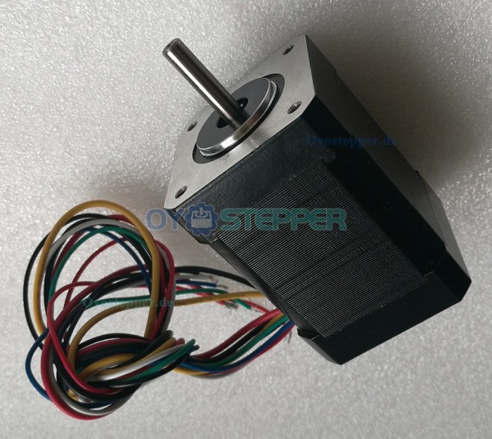 OUKEDA 3-Phasen Bürstenlose DC-Motor, 24V / 48V, 7,5–260 Ncm, 4000 U/min, Ø42 mm