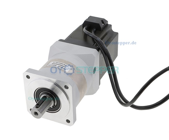 OUKEDA NEMA 34 Schrittmotor mit Planetengetriebe, Untersetzung 5:1 / 10:1 / 20:1 / 50:1, 48V, 3000 U/min