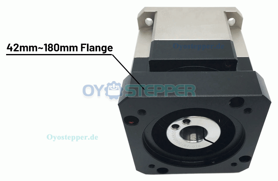 PLG060-Serie Planetengetriebe mit Schrägverzahnung für NEMA 23 Schrittmotor / 60mm Servomotor 6,35/8/11/14 mm Eingangswelle