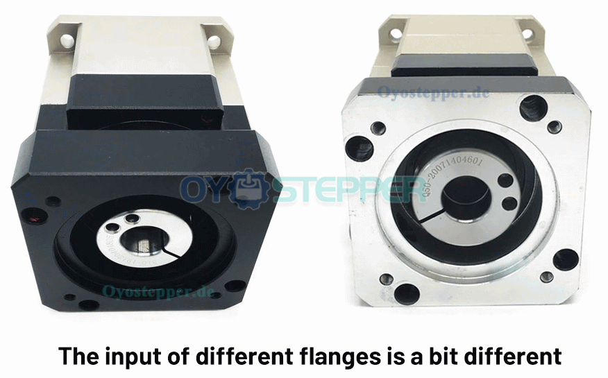 PLG060-Serie Planetengetriebe mit Schrägverzahnung für NEMA 23 Schrittmotor / 60mm Servomotor 6,35/8/11/14 mm Eingangswelle