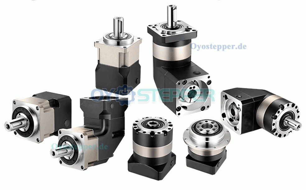 PLG120-Serie Planetengetriebe mit Schrägverzahnung für Nema42 / Nema 52 Servomotoren mit 19 mm / 22 mm / 24 mm Eingang