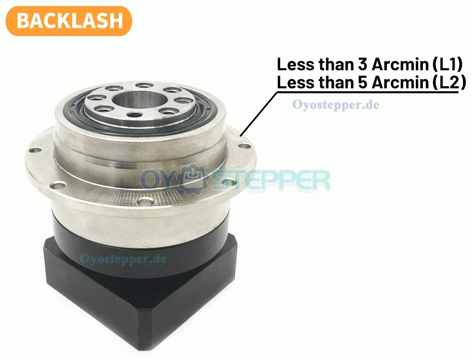 Schrägverzahntes Planetengetriebe für NEMA 23 Schrittmotor / 60mm Servomotor