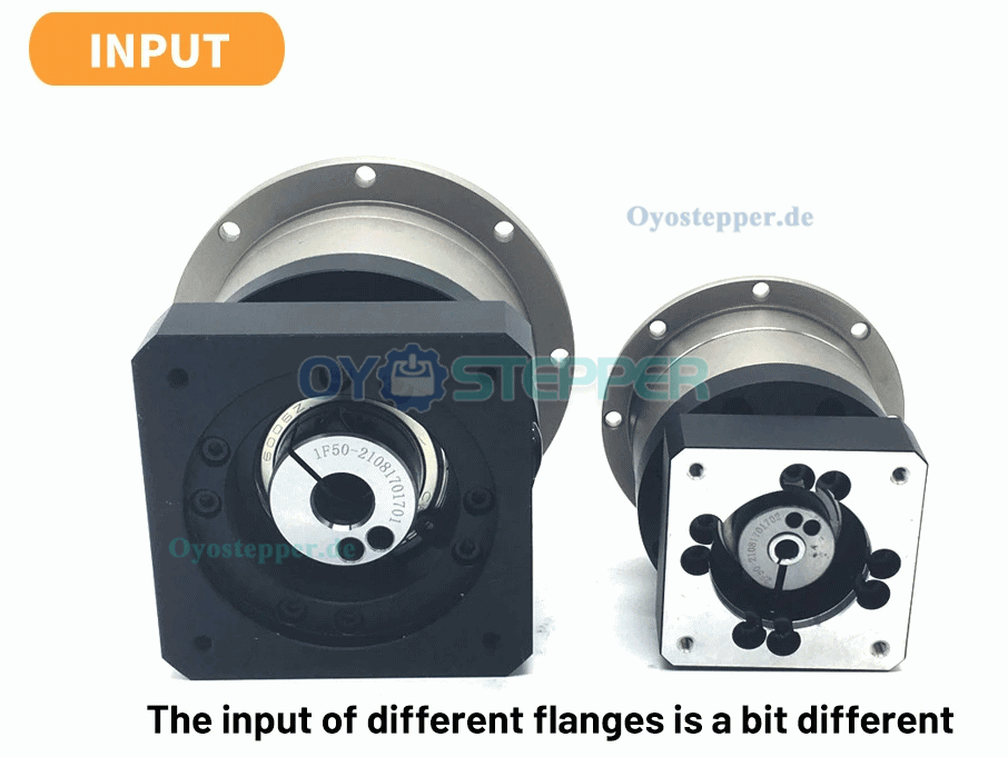 Schrägverzahntes Planetengetriebe für NEMA 23 Schrittmotor / 60mm Servomotor