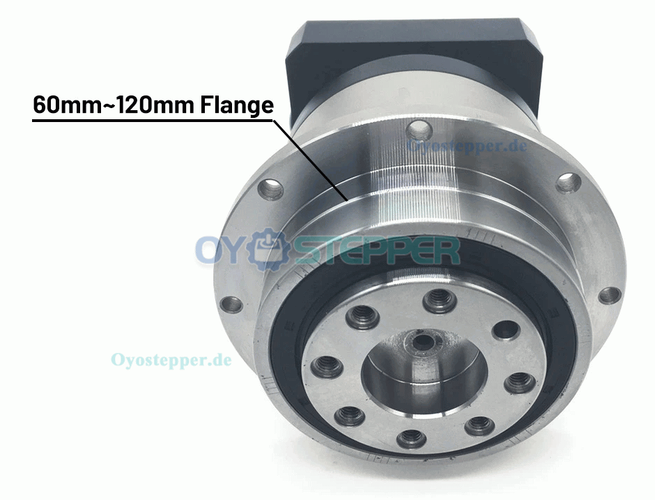 Planetengetriebe mit Schrägverzahnung für NEMA 42 Schrittmotor & 110mm/130mm Servomotor