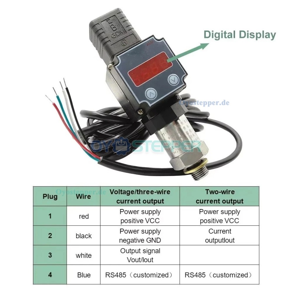 PT-719 IP65 Industrieller Hydraulikdrucksensor,Druckmessumformer,0&ndash;10V, 4&ndash;20mA
