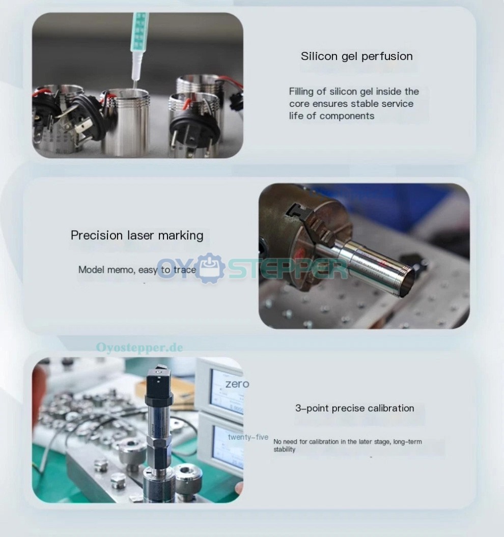 PT-719 IP65 Industrieller Hydraulikdrucksensor,Druckmessumformer,0&ndash;10V, 4&ndash;20mA