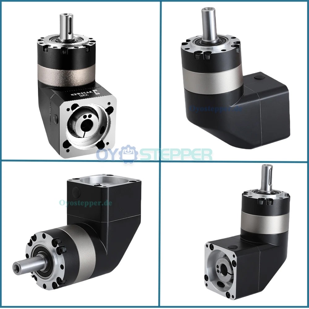 PVE120 Winkel-Planetengetriebe f&uuml;r 110mm / 130mm Servomotor (19/22/24mm Eingang)