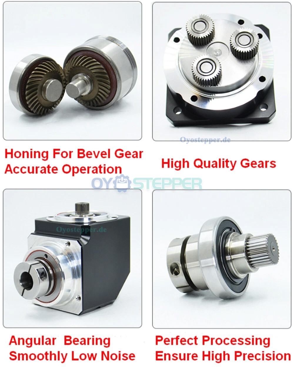PVE120 Winkel-Planetengetriebe f&uuml;r 110mm / 130mm Servomotor (19/22/24mm Eingang)