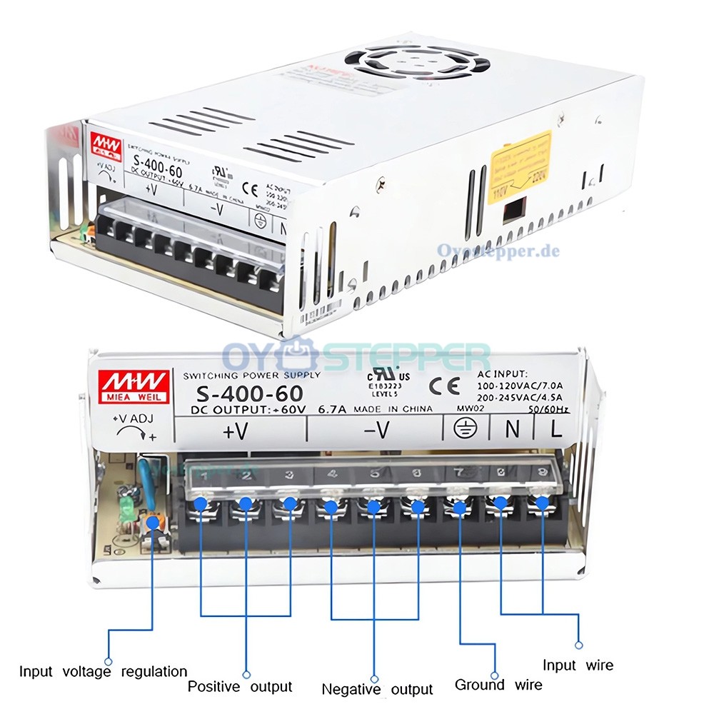 NEMA 34 Closed-Loop-Schrittmotor mit Encoder 4,5/8,5/12 Nm 1,8&deg;2-Phasen CNC Kit