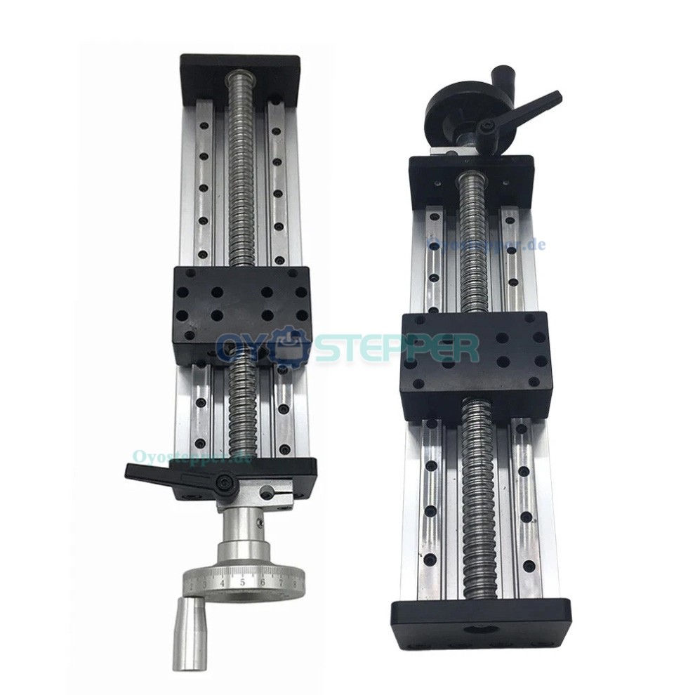 SXG5080 Manueller Linearführungs Schlitten mit Kugelgewindetrieb und Handrad SXG5080 Manueller Linearführungs Schlitten mit Kugelgewindetrieb und Handrad