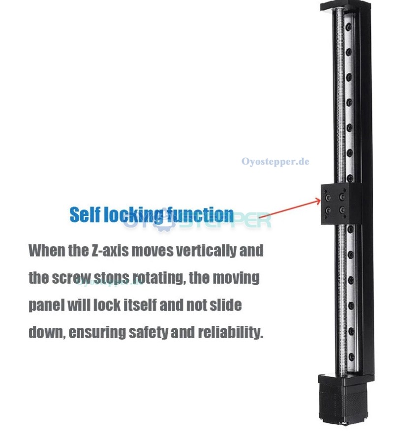 Mini CNC-Schlitten mit Motorisierte Lineartische, 1mm Teilung, 0,07 Nm Drehmoment mit NEMA11 Schrittmotor Kit