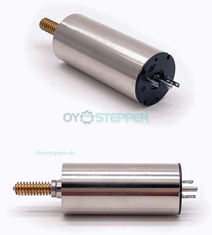 2 Stück Coreless DC-Motor, 24V, gebürstet, Hochgeschwindigkeit, geräuscharm, 1,96 mN·m, Ø16 × 36 mm