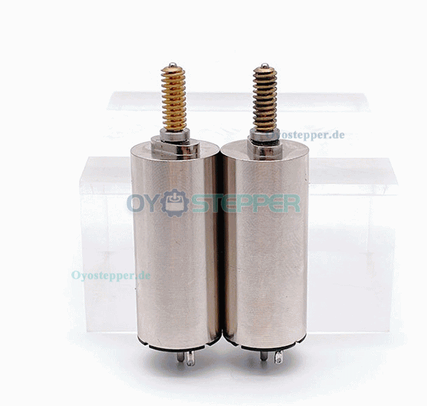 2 Stück Coreless DC-Motor, 24V, gebürstet, Hochgeschwindigkeit, geräuscharm, 1,96 mN·m, Ø16 × 36 mm