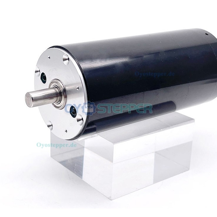 2 Stück Eisenloser Gleichstrommotor, 24V / 36V, Dual-Welle, 4000 g·cm, Ø50 × 108 mm