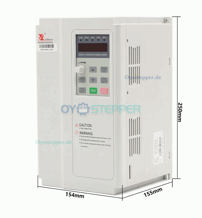 Wassergek&uuml;hltes CNC Motorspindel Set mit automatischem Werkzeugwechsel 3kW BT30 &Oslash;100mm 220V 24000U/min 400Hz mit Frequenzumrichter