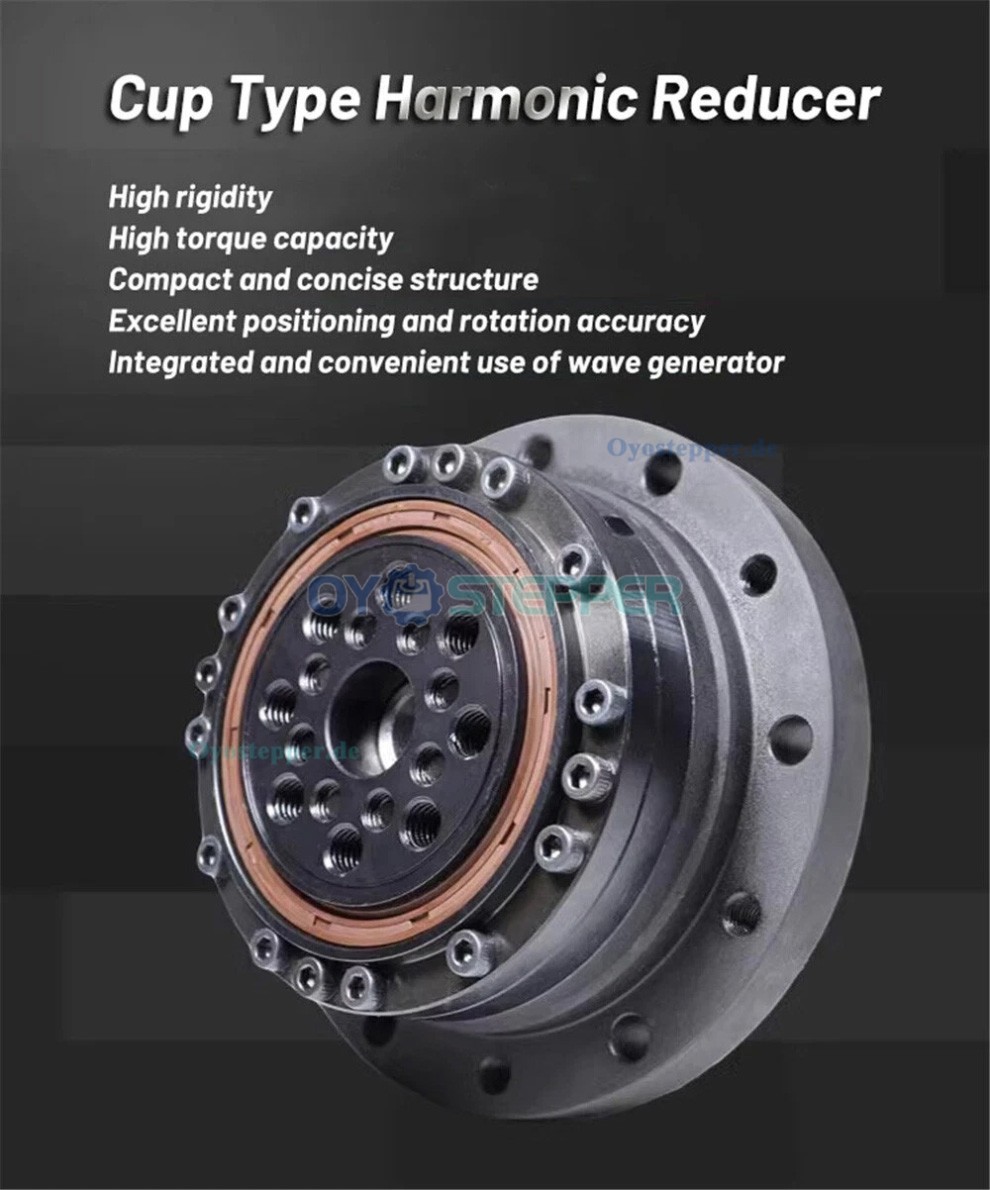 ZXS-Serie Harmonic-Drive-Getriebe,Schalen-&Uuml;bersetzungsverh&auml;ltnis 30:1 bis 160:1 , f&uuml;r Schrittmotor / Servomotoren