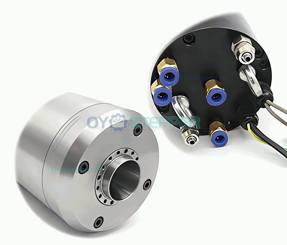 Wassergek&uuml;hltes CNC Motorspindel Set mit automatischem Werkzeugwechsel 3kW BT30 &Oslash;100mm 220V 24000U/min 400Hz mit Frequenzumrichter