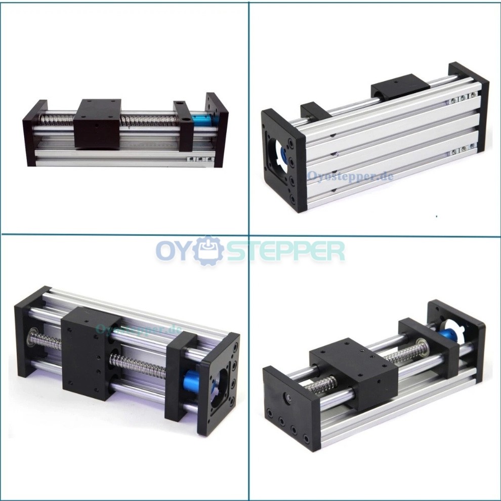 Elektrischer CNC-Lineartisch mit Kugelgewindetrieb 1605 und NEMA 23 57 mm Schrittmotor Elektrischer CNC-Lineartisch mit Kugelgewindetrieb 1605 und NEMA 23 57 mm Schrittmotor