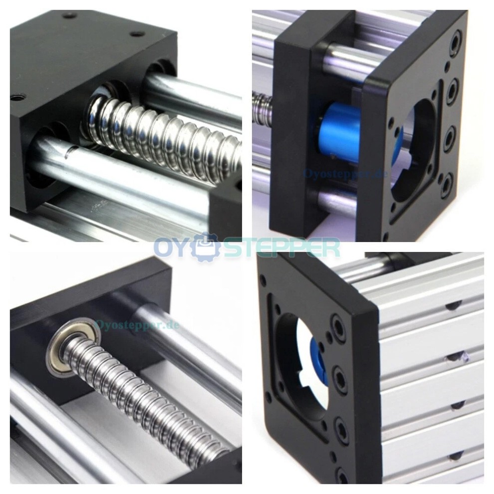 Elektrischer CNC-Lineartisch mit Kugelgewindetrieb 1605 und NEMA 23 57 mm Schrittmotor Elektrischer CNC-Lineartisch mit Kugelgewindetrieb 1605 und NEMA 23 57 mm Schrittmotor