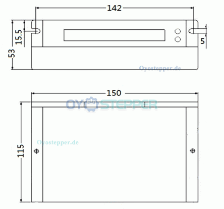 Closed-Loop-Schritttreiber 0~8,2A 18~70VDC für Nema 34 Schrittmotor