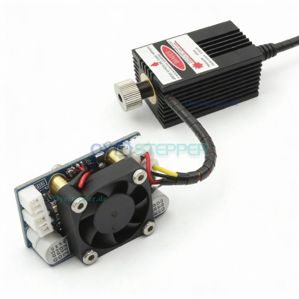 Fokussierbares blaues Lasermodul 5,5W 450nm 12VDC 1–3A für CNC Lasergravur Fokussierbares blaues Lasermodul 5,5W 450nm 12VDC 1–3A für CNC Lasergravur
