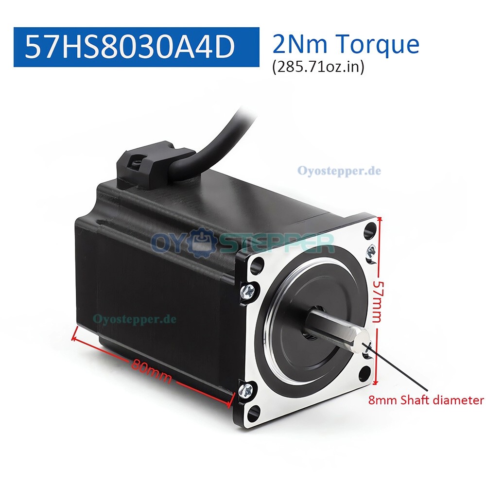 DLF-Serie Planetengetriebe mit Integrierter NEMA 23-Schrittmotor-Kit (1,8&deg;/1,2nm)