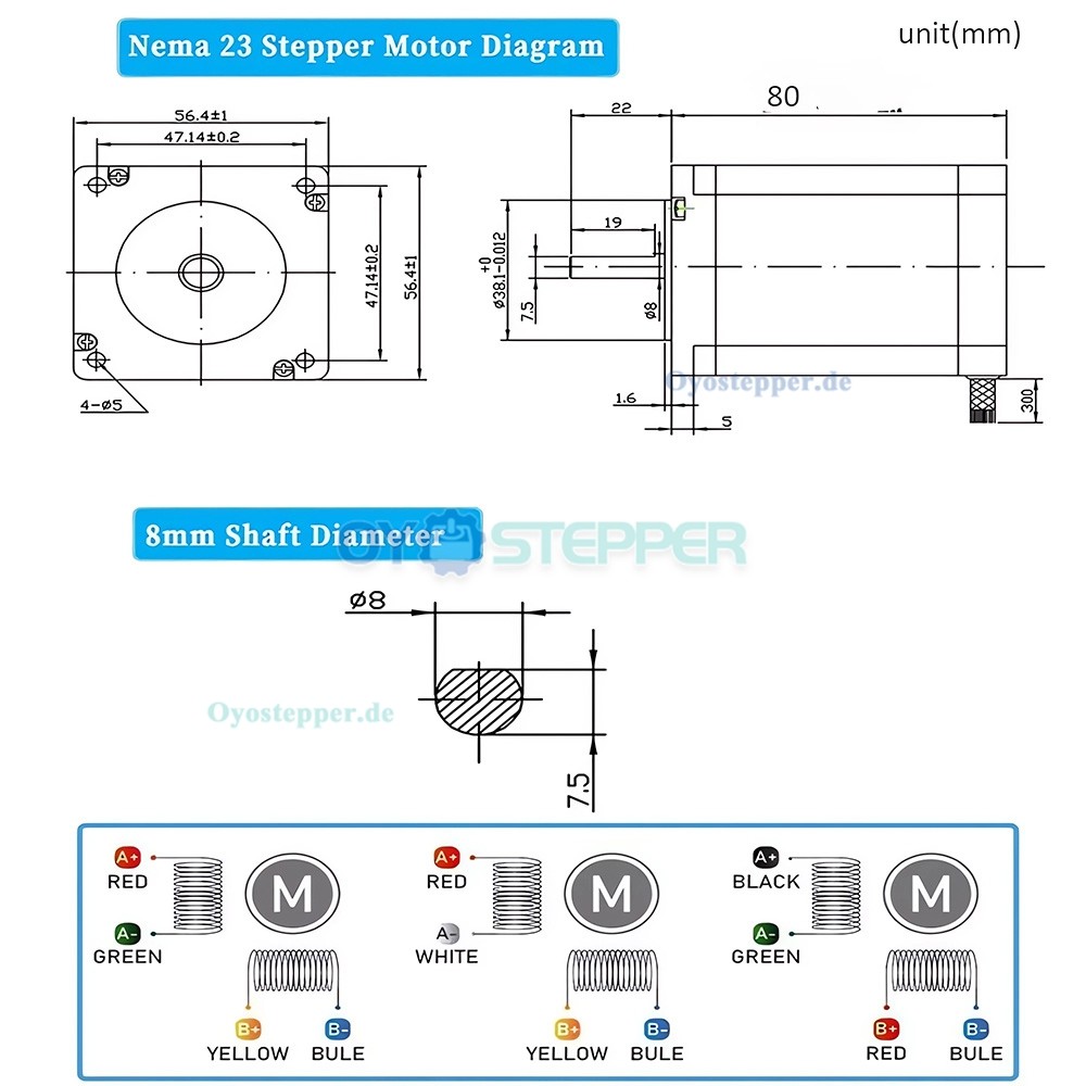 DLF-Serie Planetengetriebe mit Integrierter NEMA 23-Schrittmotor-Kit (1,8&deg;/1,2nm)