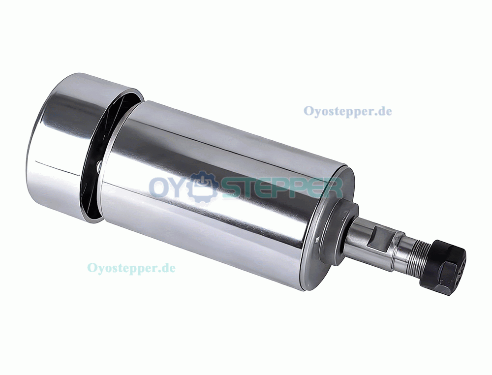 Luftgek&uuml;hlter CNC Spindelmotor 300W &Oslash;52mm 48VDC ER11/ER16 12000U/min f&uuml;r Leiterplattenfr&auml;sen und Holzgravur
