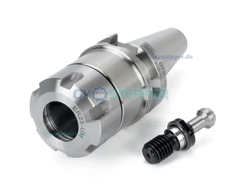 Wassergek&uuml;hltes CNC Motorspindel Set mit automatischem Werkzeugwechsel 3kW BT30 &Oslash;100mm 220V 24000U/min 400Hz mit Frequenzumrichter