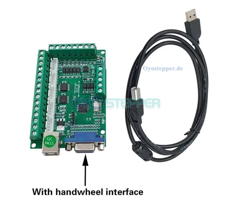 CNC-Breakout-Board mit USB-Anschluss für MACH3 100 kHz 5-Achsen-Schnittstelle und Treiber-Bewegungssteuerung CNC-Breakout-Board mit USB-Anschluss für MACH3 100 kHz 5-Achsen-Schnittstelle und Treiber-Bewegungssteuerung